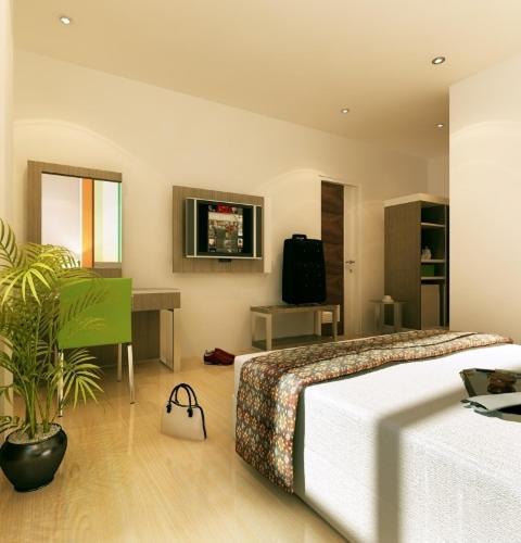Pose In Hotel Solo Rom bilde